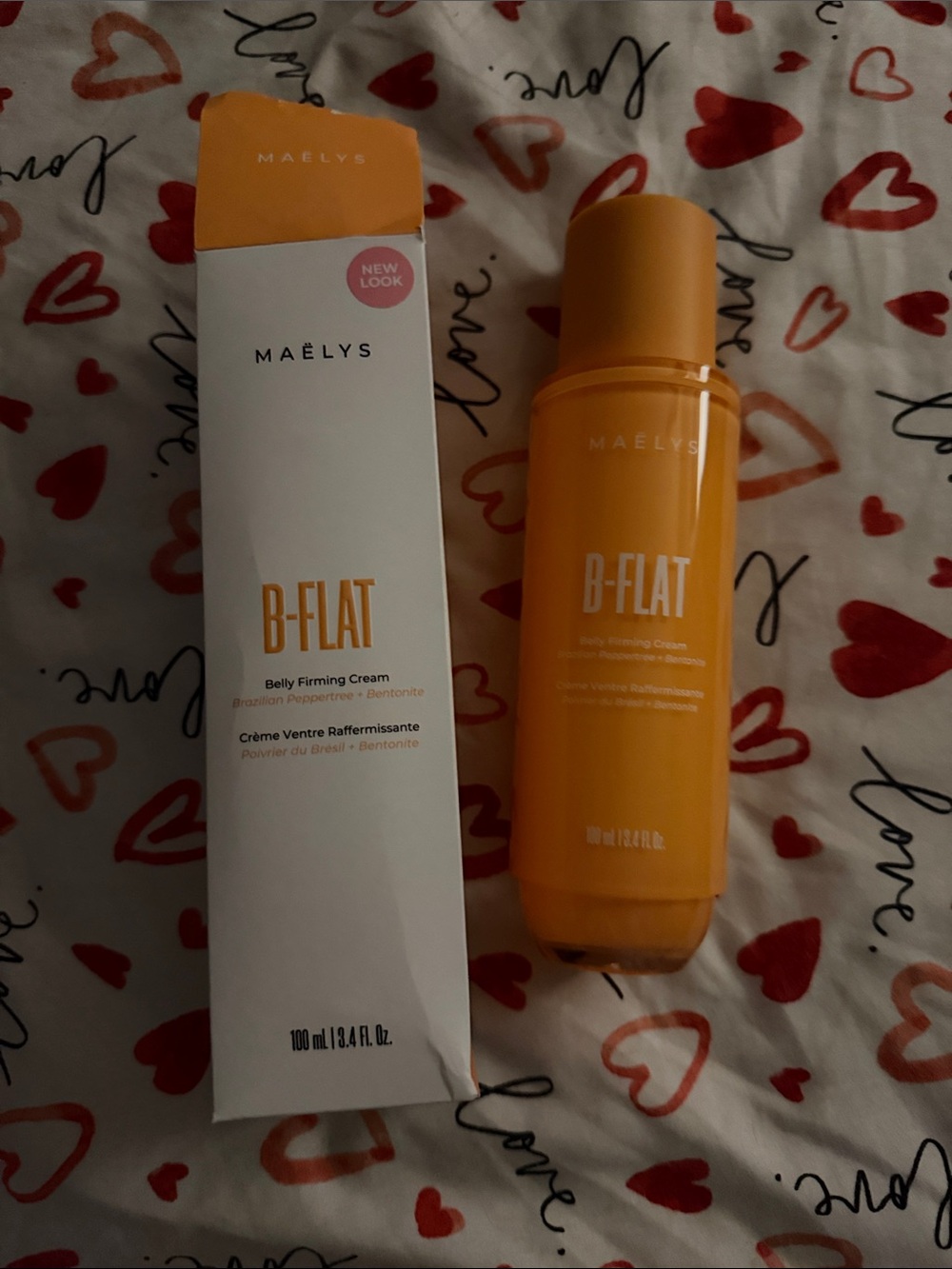 MAELYS B-FLAT Belly Firming Cream — Orange